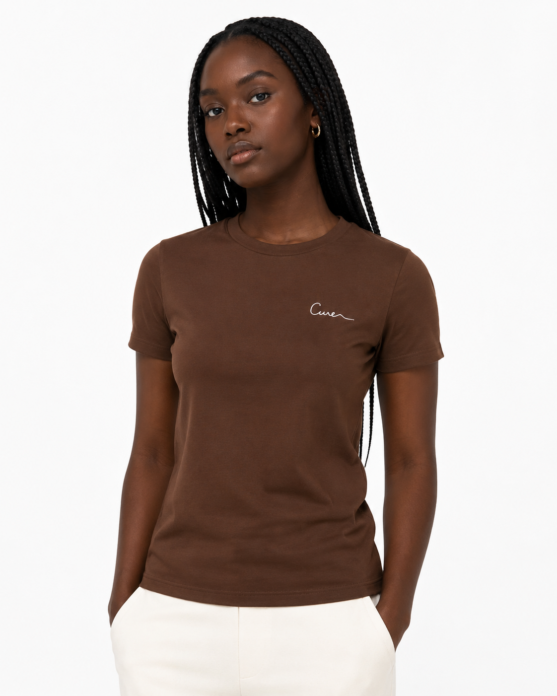Cure t-shirt marron